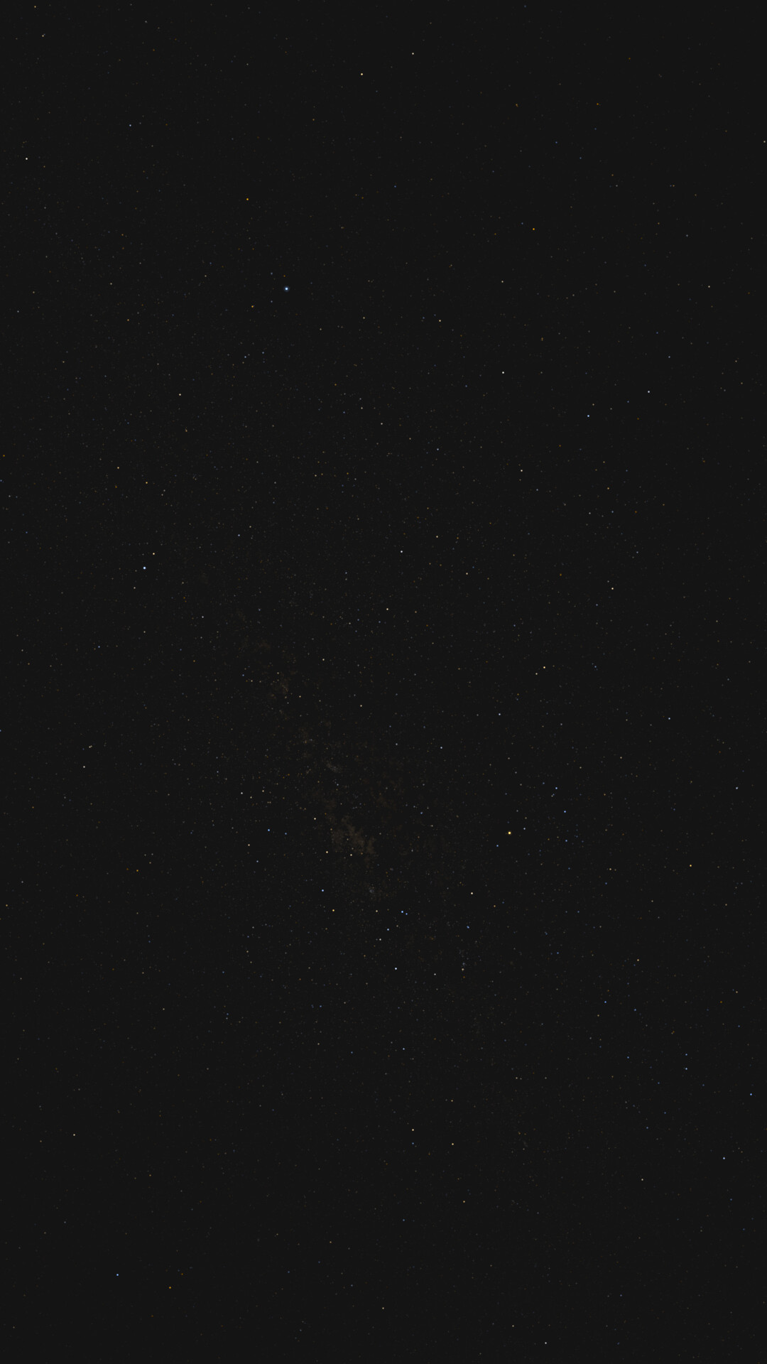 Figure 8: After adding the Weber threshold, the Milky Way disappears under Bortle 7 light pollution, matching real observations
