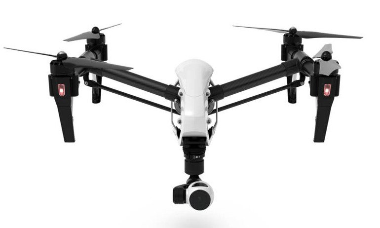 Inspire 1 飞行中变形收起起落架的状态