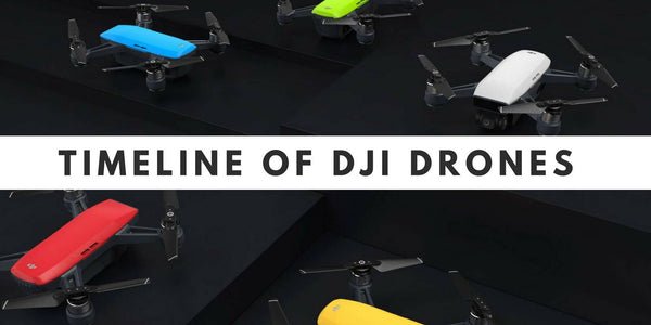 DJI 产品时间线：从 Phantom 1 到 Mavic Air 的完整演化