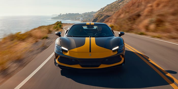296 GTB 驾驶舱和方向盘