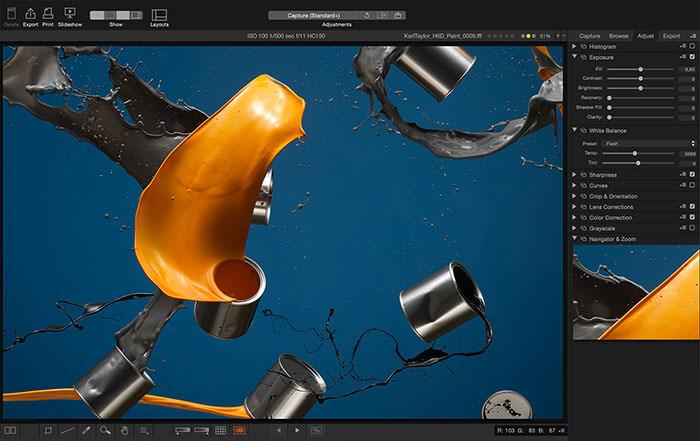 Hasselblad Phocus 软件界面