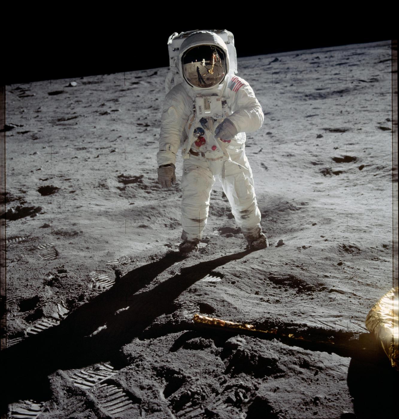 Aldrin 月面肖像