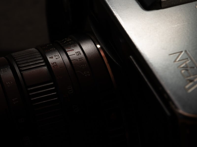 XPan 镜头和 Fujinon 铭文
