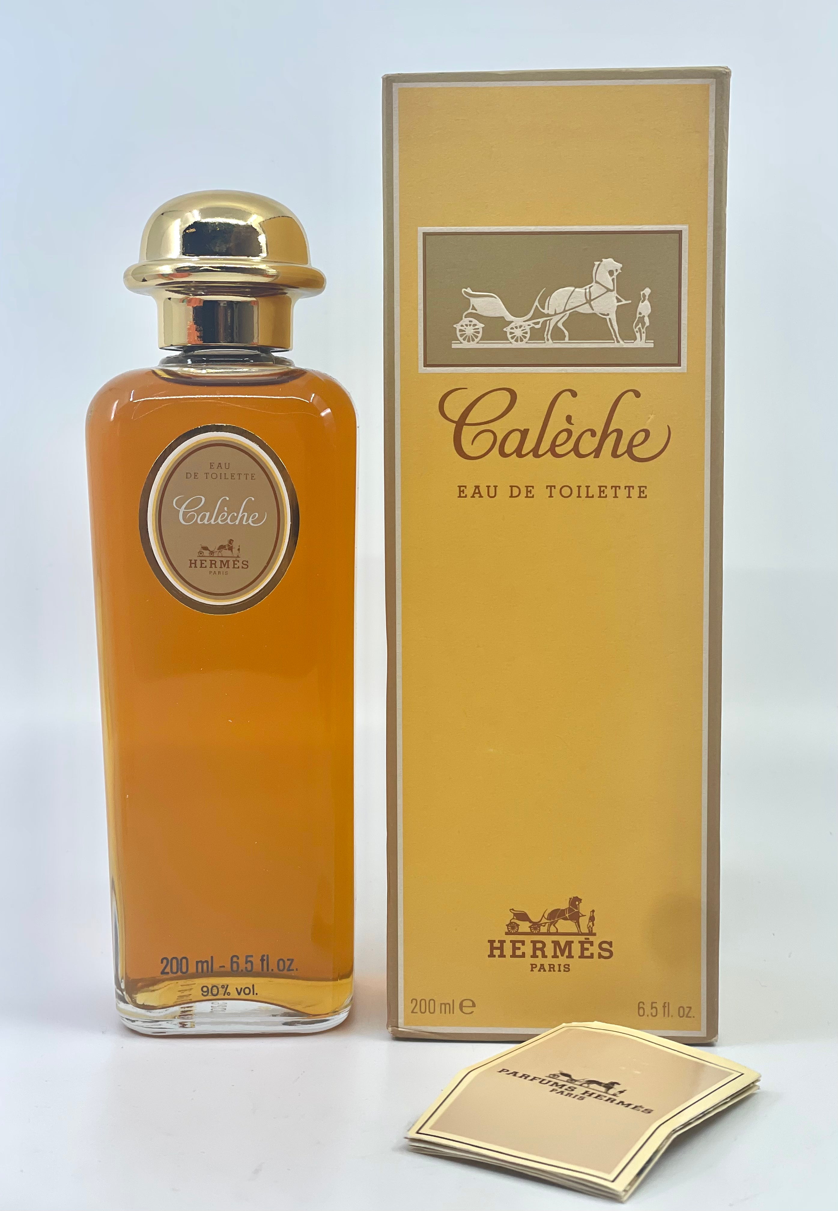 Hermès Calèche 香水瓶，1961 年推出的首款由品牌子公司运营的香水
