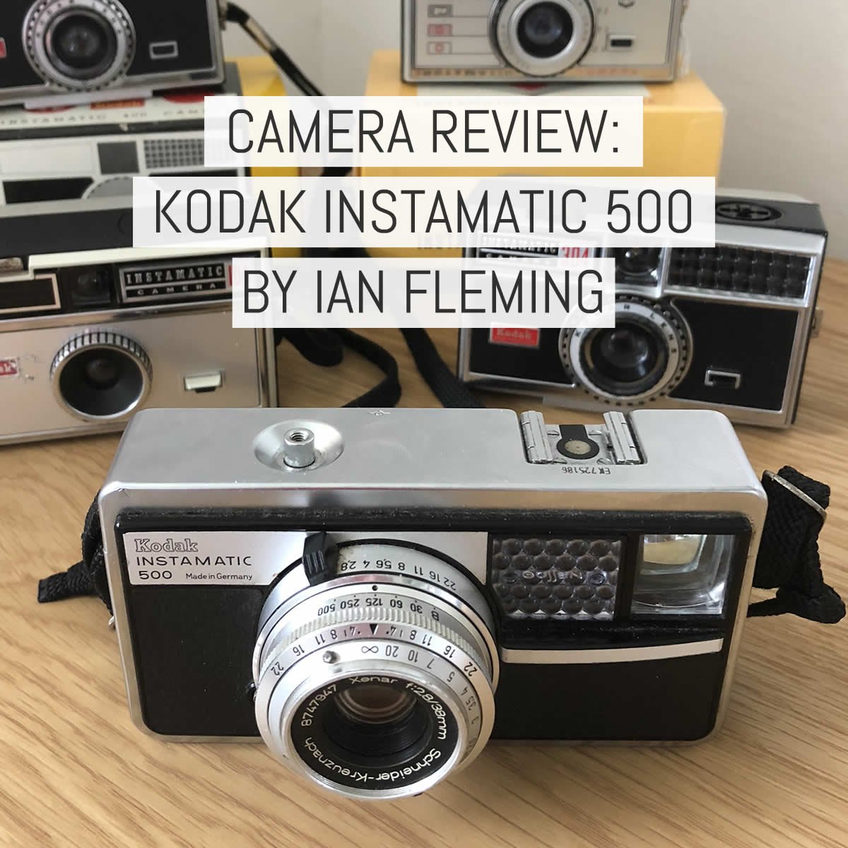 Kodak Instamatic 50 相机，1963 年推出的第一代 126 格式相机之一
