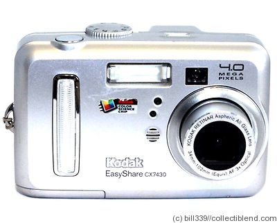 2004 年 Kodak EasyShare CX7430 数码相机，4MP 入门机型