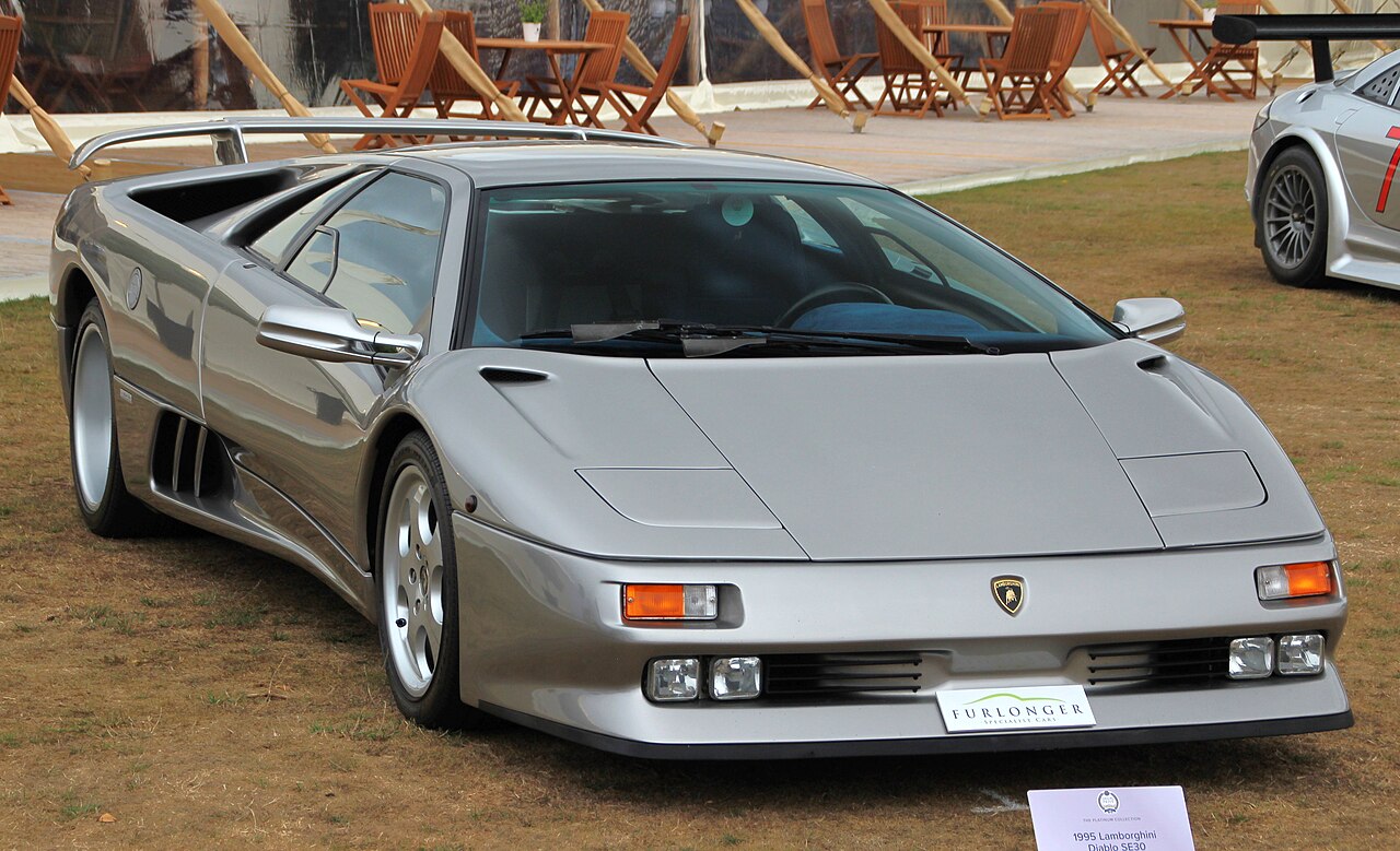 1995 Lamborghini Diablo SE30，Megatech 时期品牌唯一在售的产品线