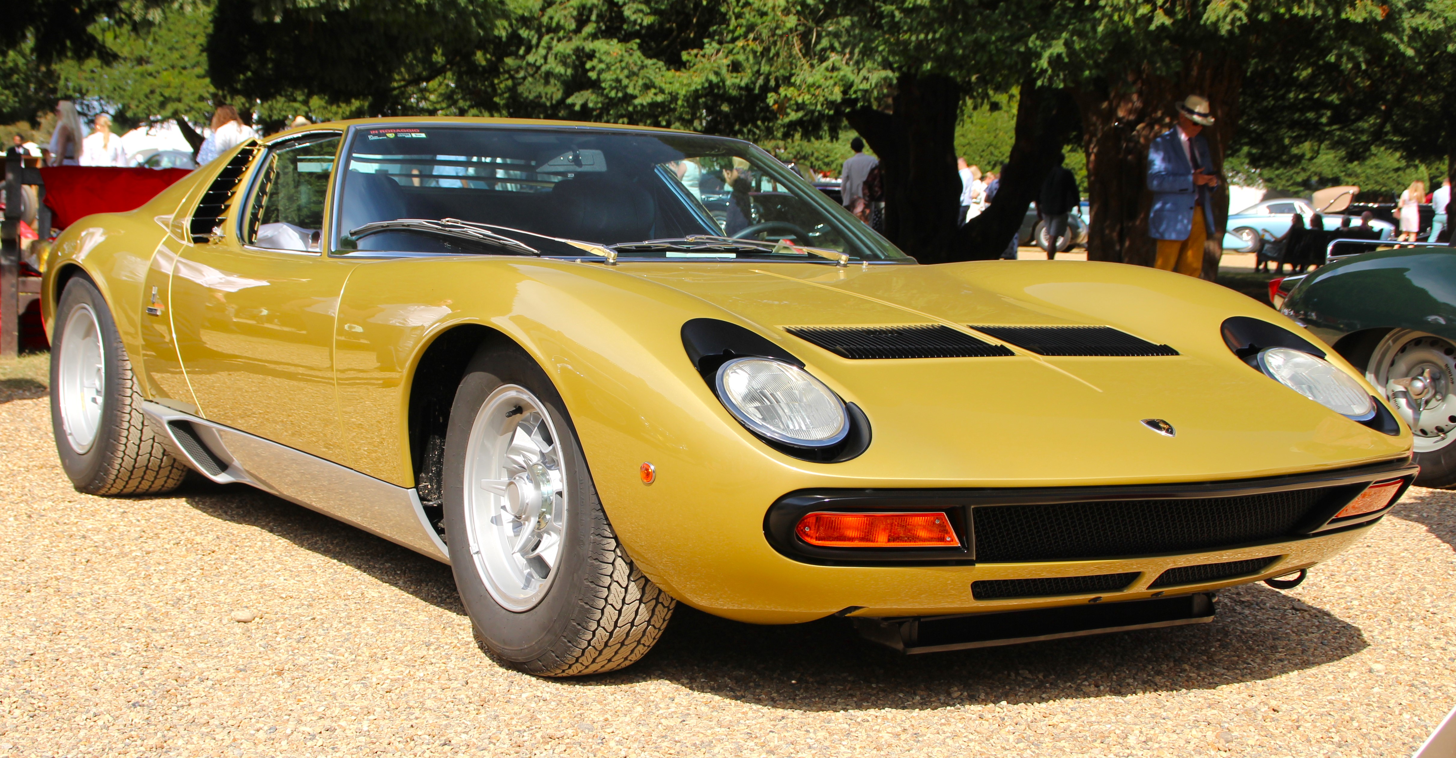1971 Lamborghini Miura P400SV，SV 版本车身细节