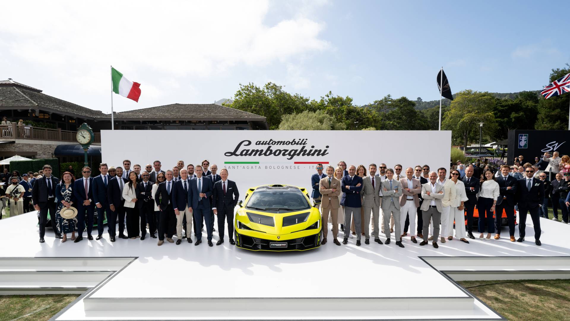 Lamborghini 2025 年交付纪录官方发布图