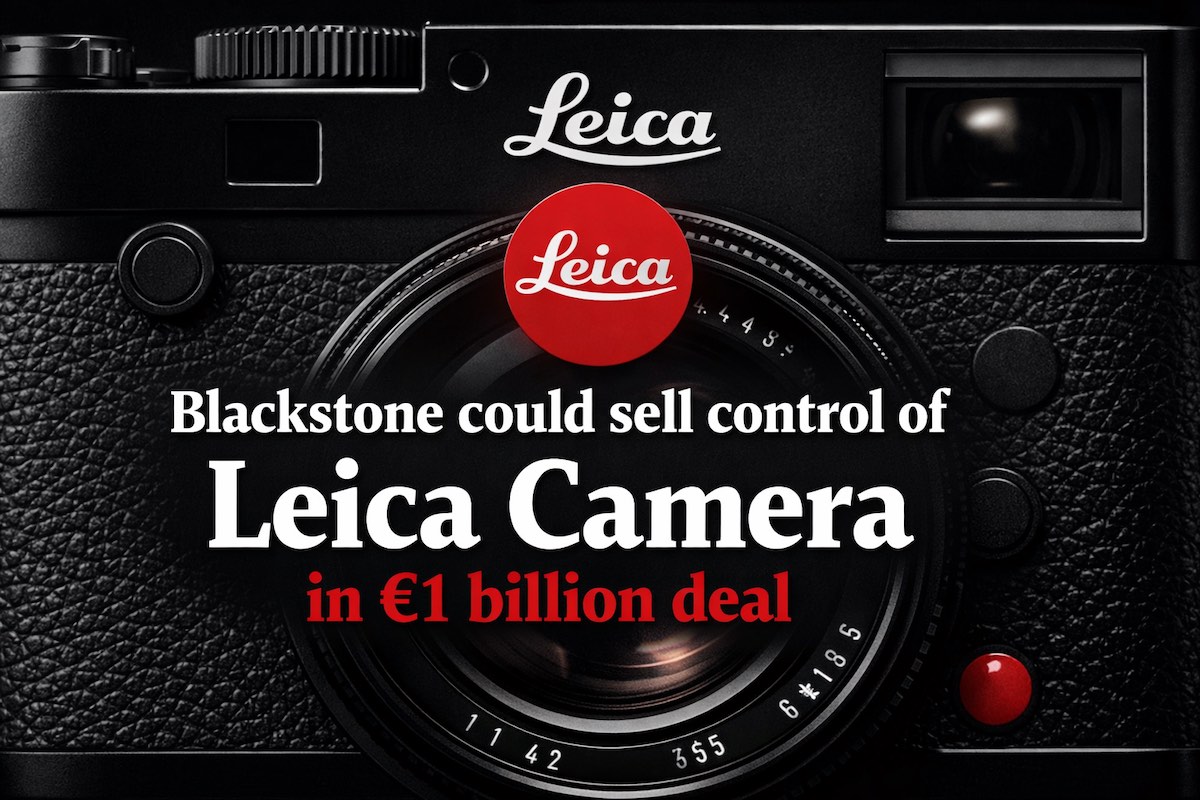 Blackstone 出售 Leica 控制权的报道截图
