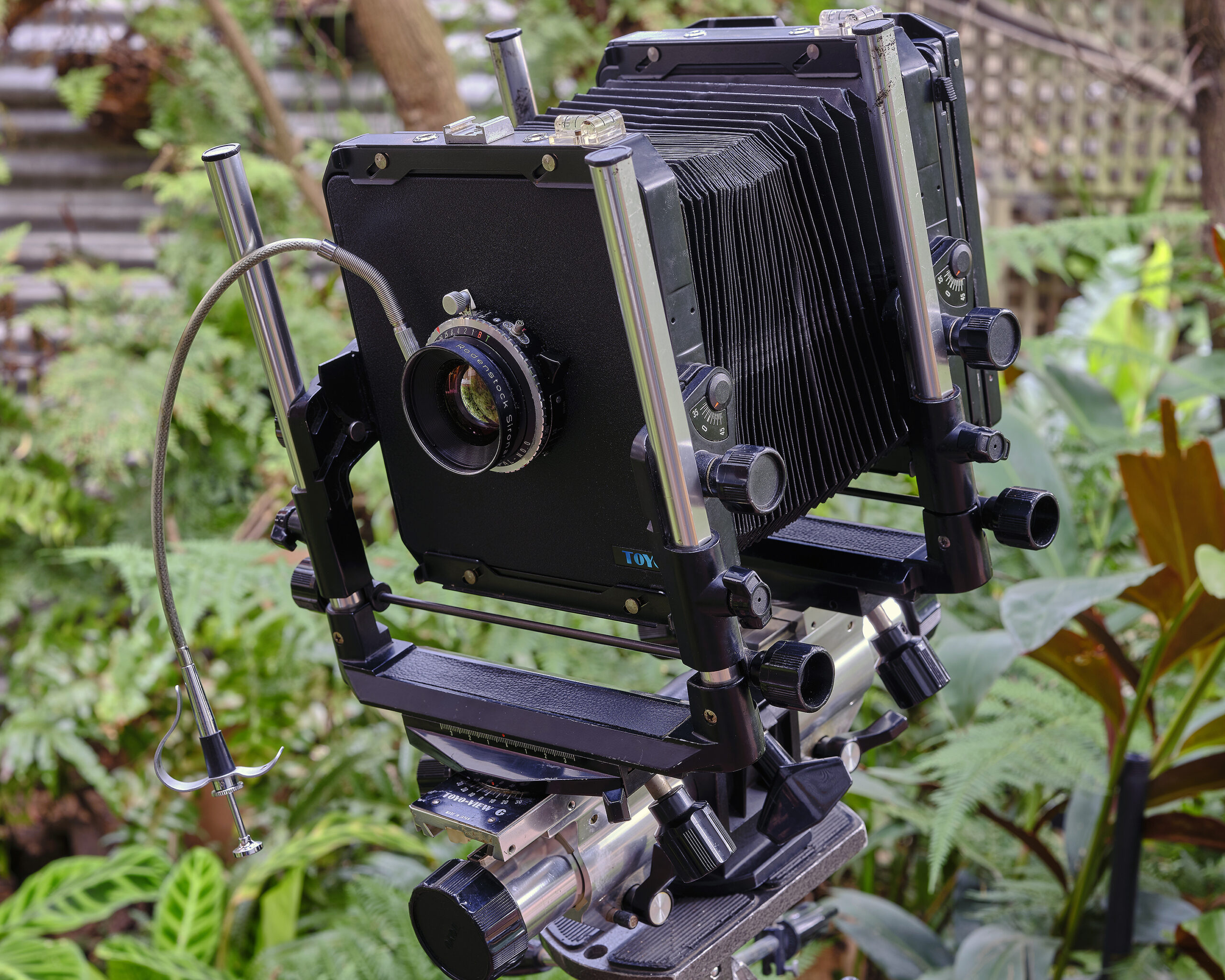 Toyo-View G 4x5 单轨相机，坂井特殊相机制造的主要产品之一