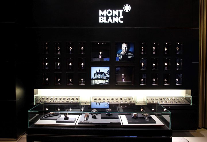 Montblanc 北京旗舰店，位于三里屯太古里