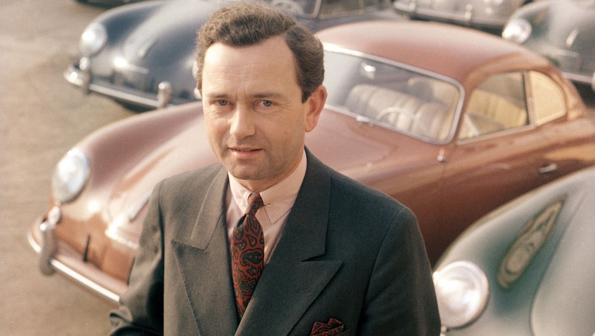 Ferry Porsche 晚年肖像