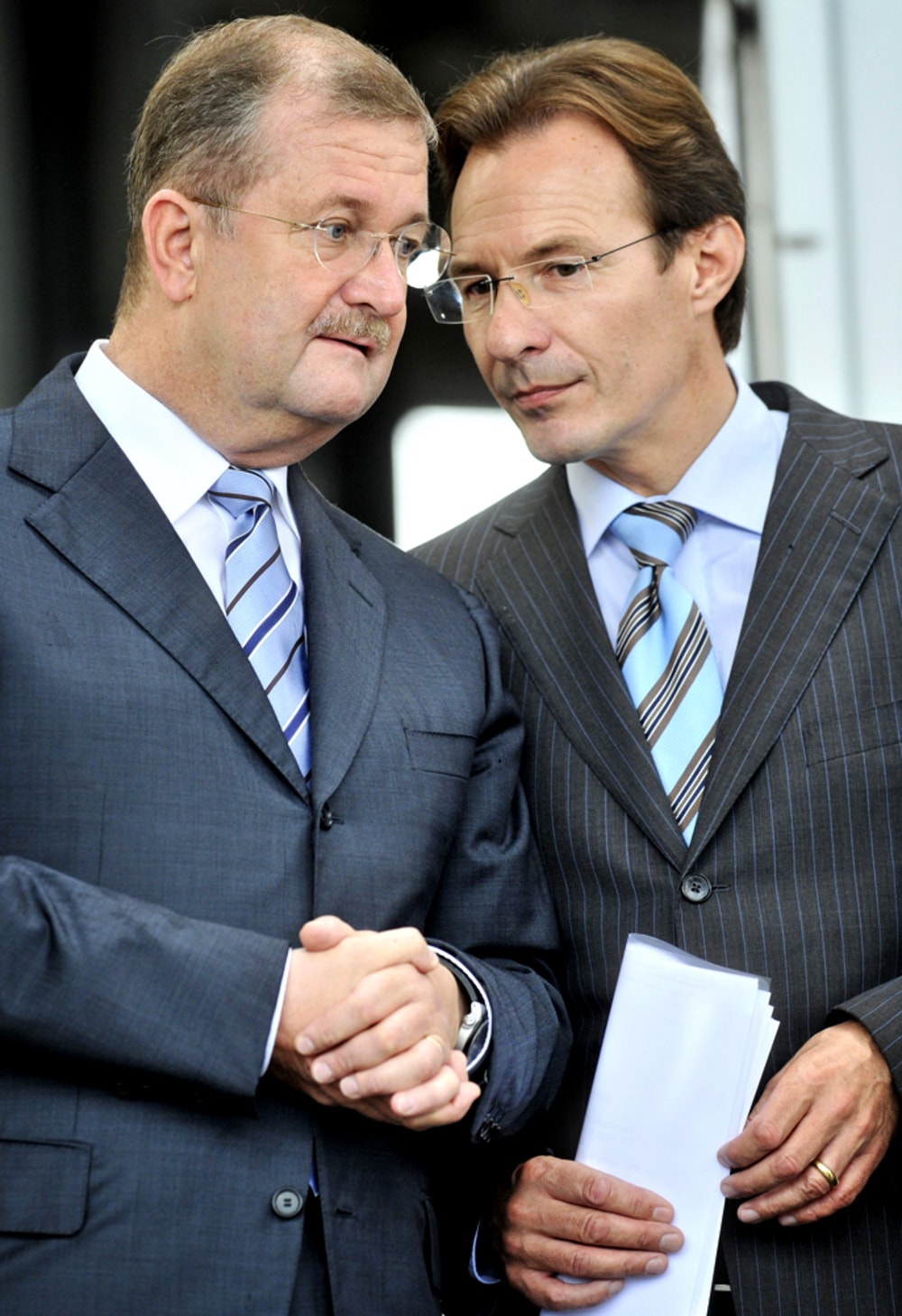 Wendelin Wiedeking 与 Holger Härter，Porsche 收购 VW 计划的执行者