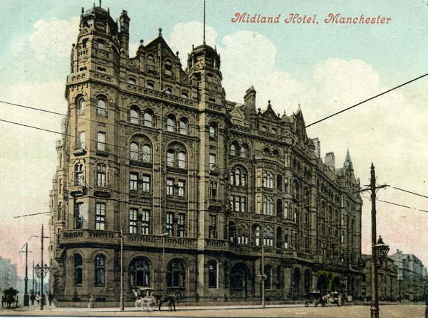 Midland Hotel 曼彻斯特，约 1904 年