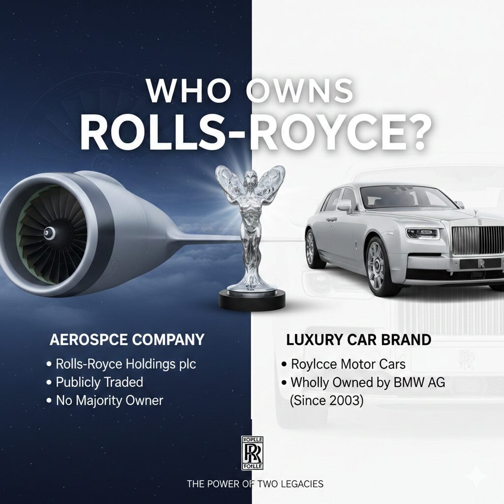 Rolls-Royce 品牌双生结构对比：航空航天 vs 汽车